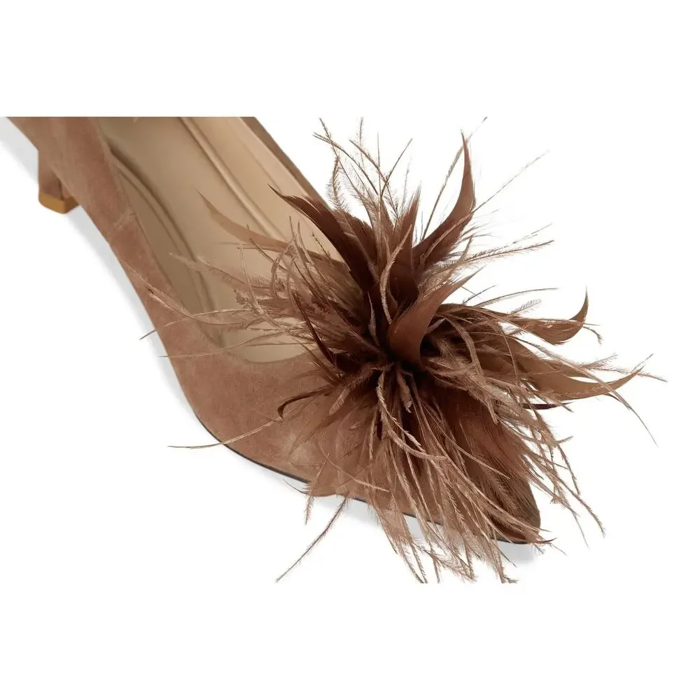 PELLE MODA WOMEN'S KEALI PUMP, TAUPE, 9.5